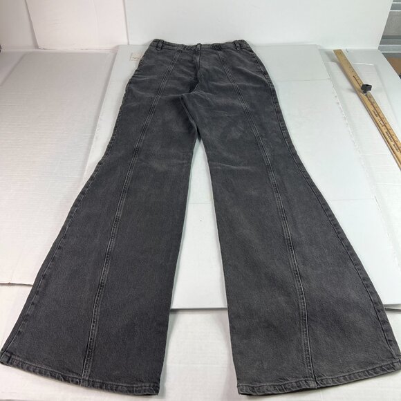 We The Free Jeans Women's 29x32* Florence High Rise Flare Black Denim Tag 30 - Picture 10 of 16